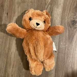 Changeable teddy bear to backpack.